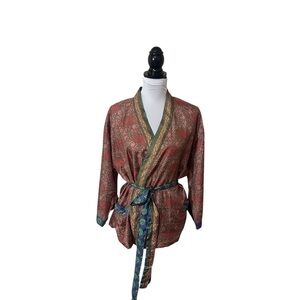 Chic Pocket Kimono with Belt.